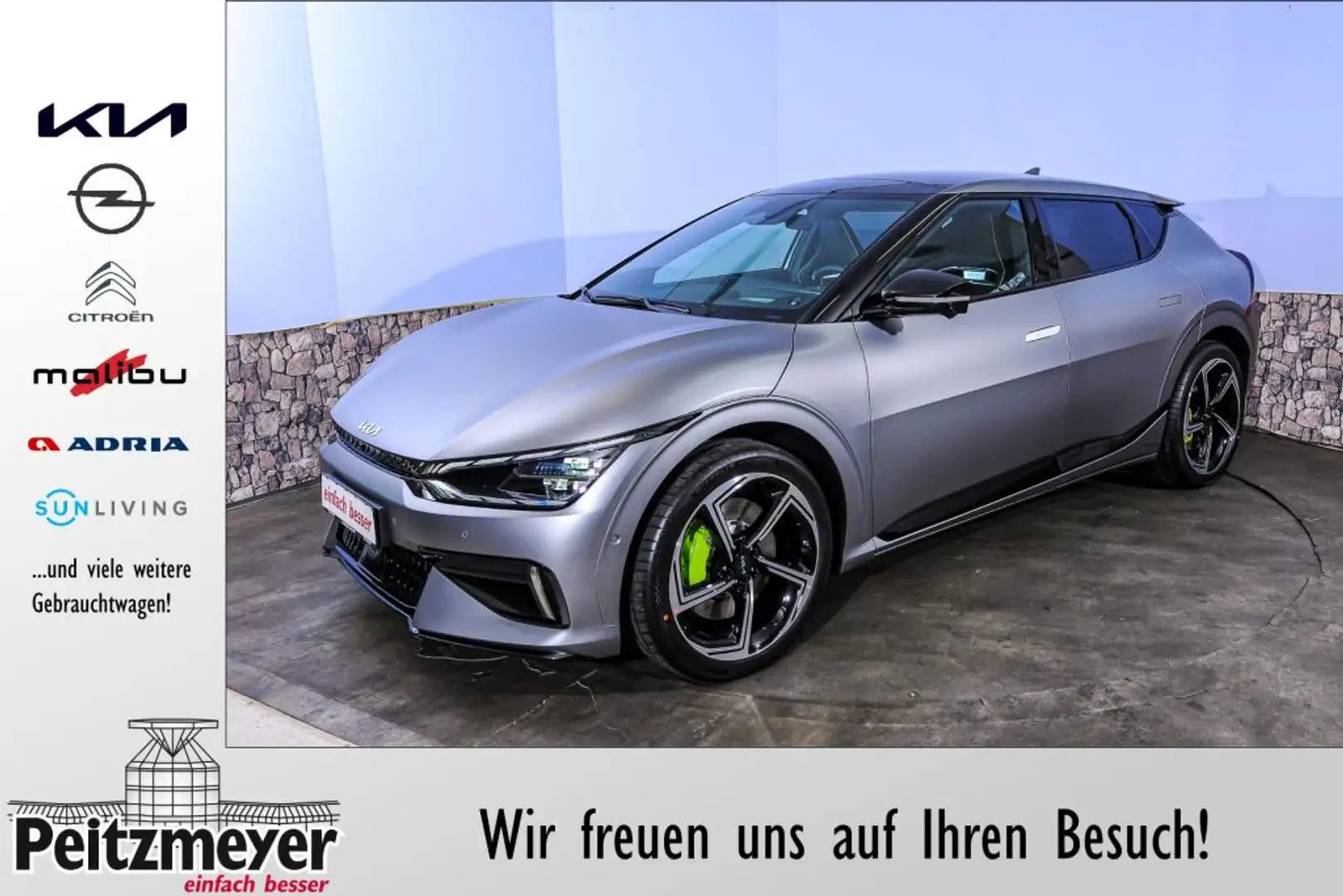 Kia EV6 77,4-kWh AWD GT / GD / sorfort verfügbar Grau - 1