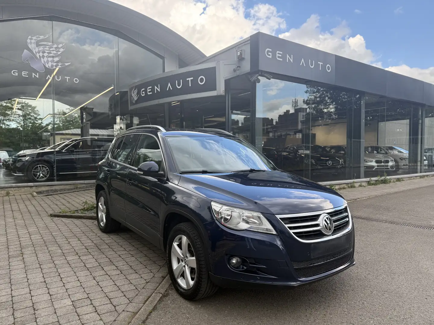 Volkswagen Tiguan 2.0 CR TDi Automatique 4Motion Sport Camera Cuir Blauw - 1