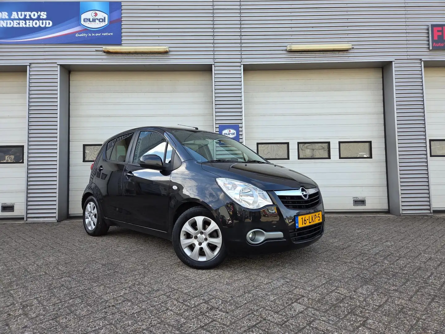 Opel Agila 1.2 Edition |AUTOMAAT| Schwarz - 2