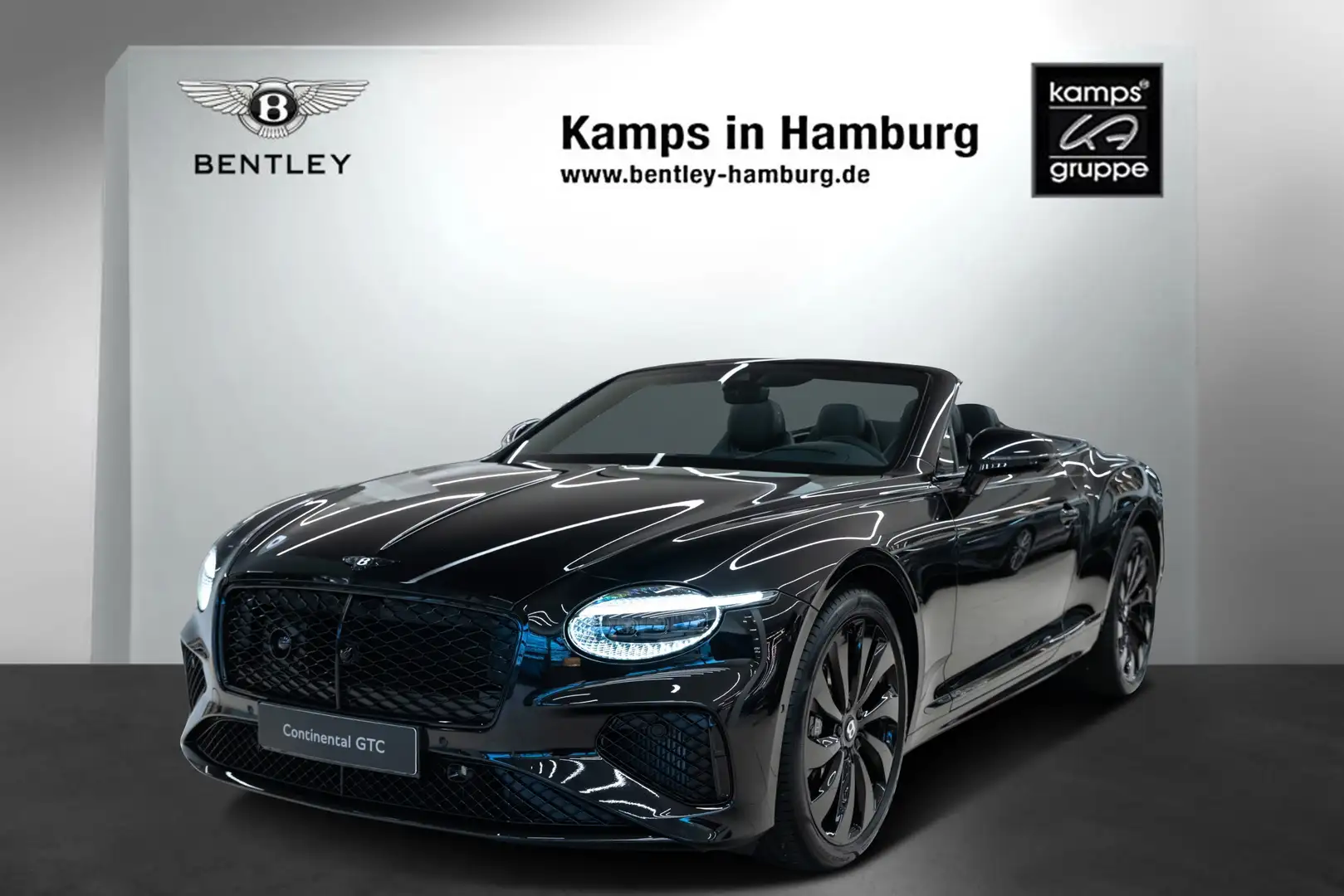 Bentley Continental GTC V8 Hybrid *MY2026* Zwart - 1