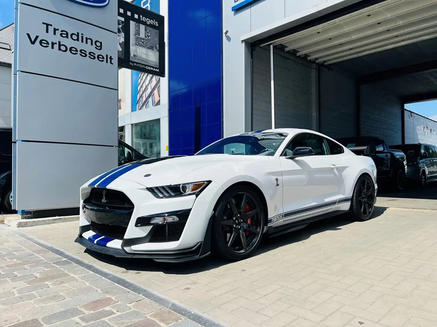 Ford Mustang VERKOCHT - SOLD - VENDU Blanc - 1