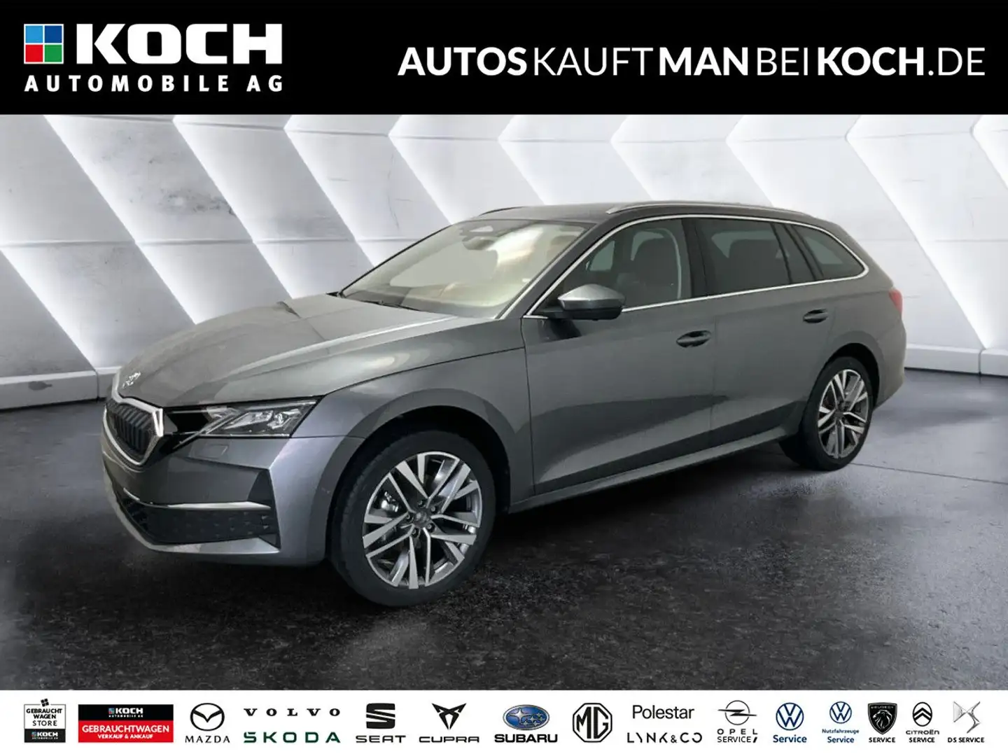 Skoda Octavia Combi 1.5 TSI Balance AHZV NAVI 18"LM LED Grau - 1