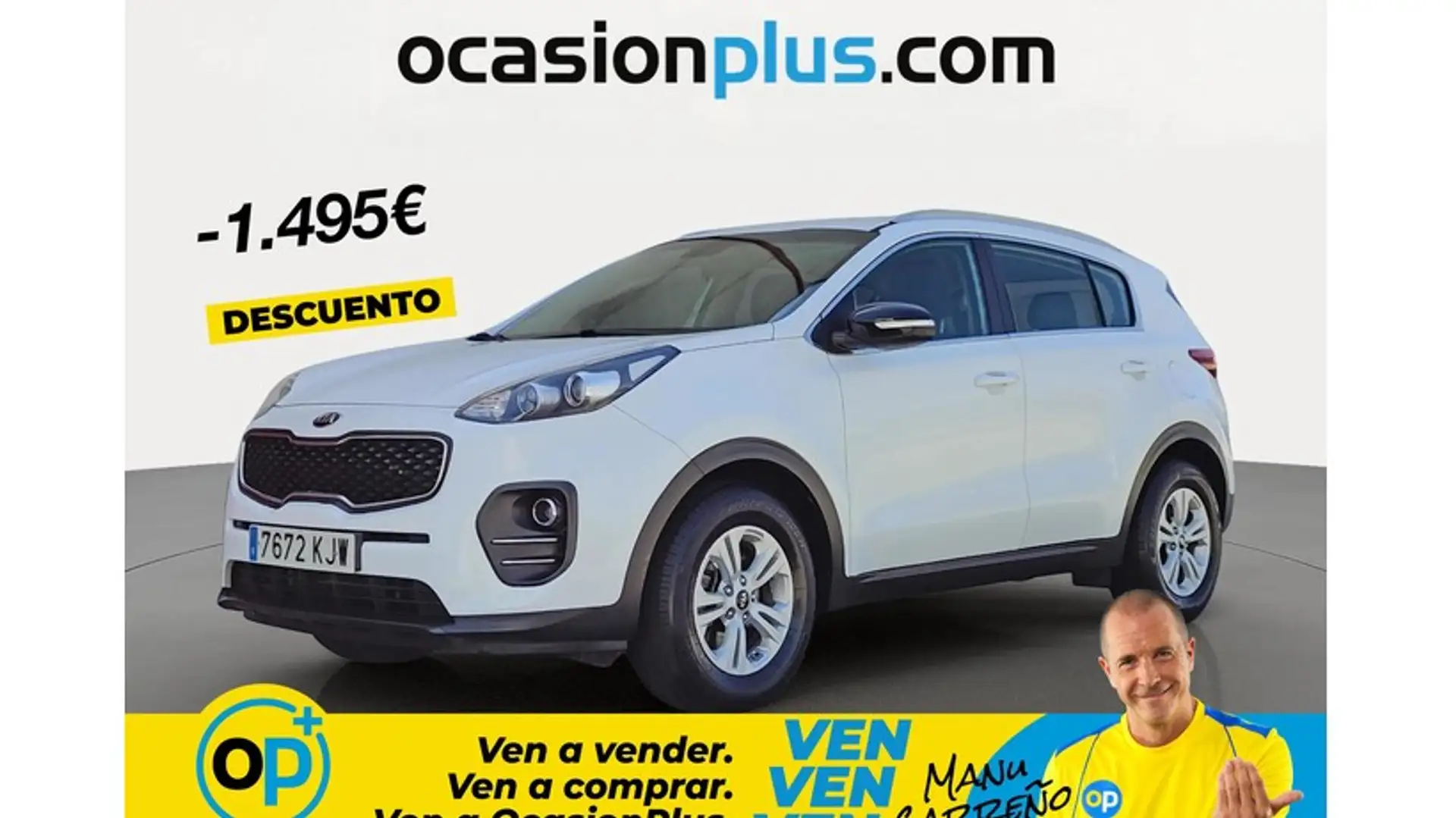 Kia Sportage 1.7CRDi VGT Eco-Dynamics Concept 4x2 Blanco - 1