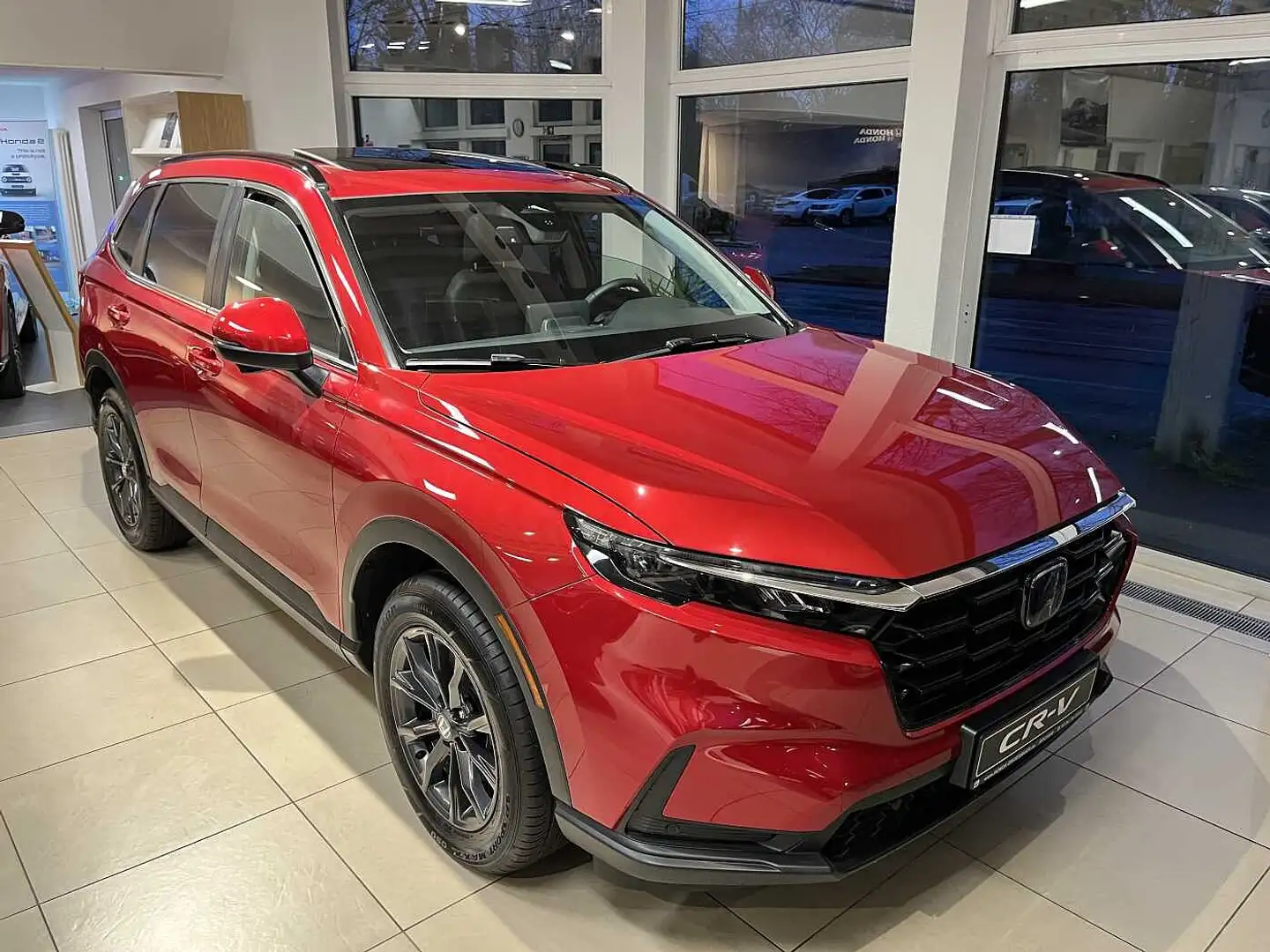 Honda CR-V Hybrid e:HEV 2.0 i-MMD AWD Elegance Rouge - 1
