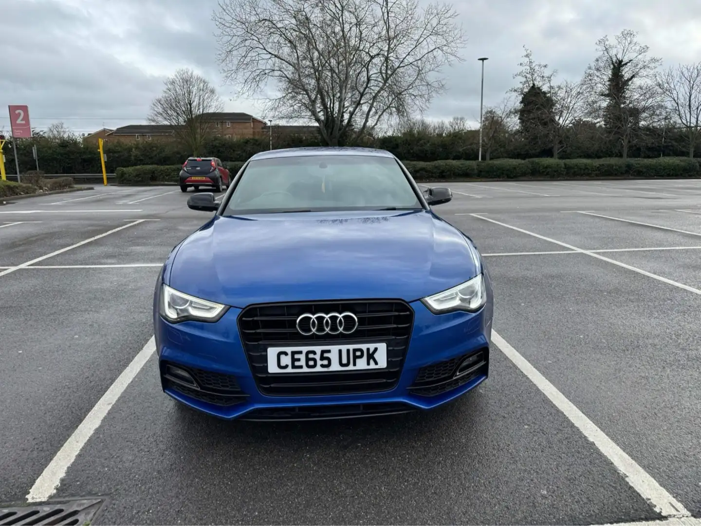 Audi A5 2.0 TDi Clean Diesel S line Bleu - 1