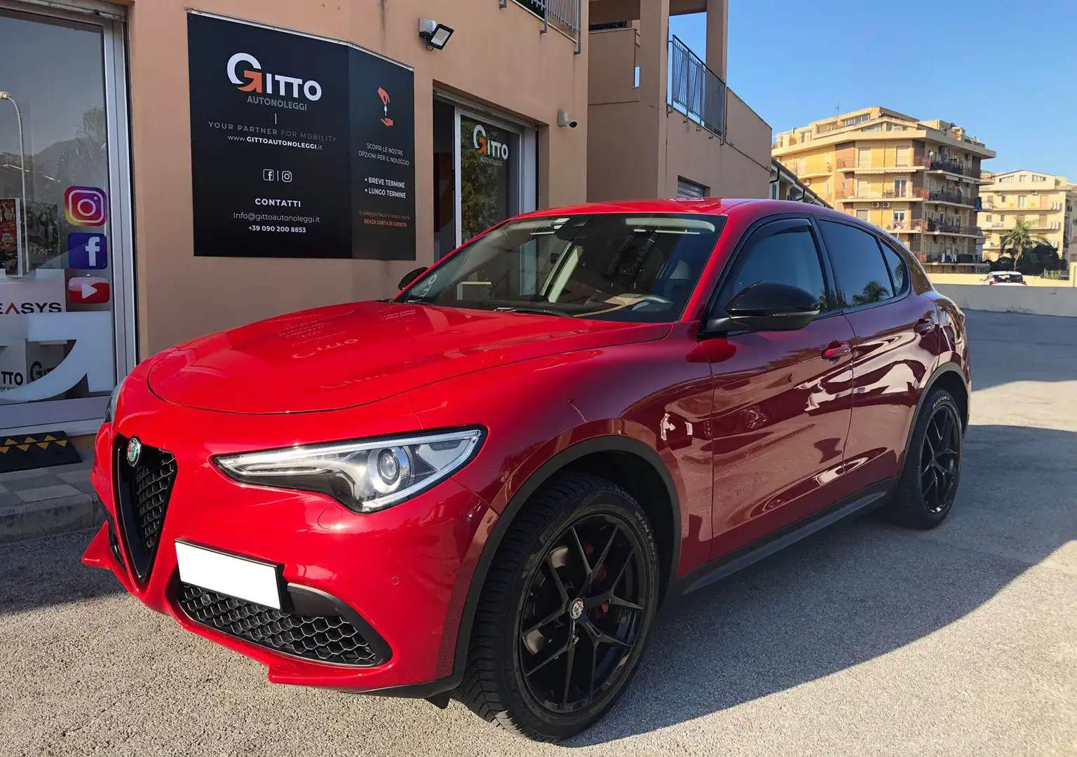 Alfa Romeo Stelvio 2.0 t Executive Q4 280cv auto my19 Rosso - 1