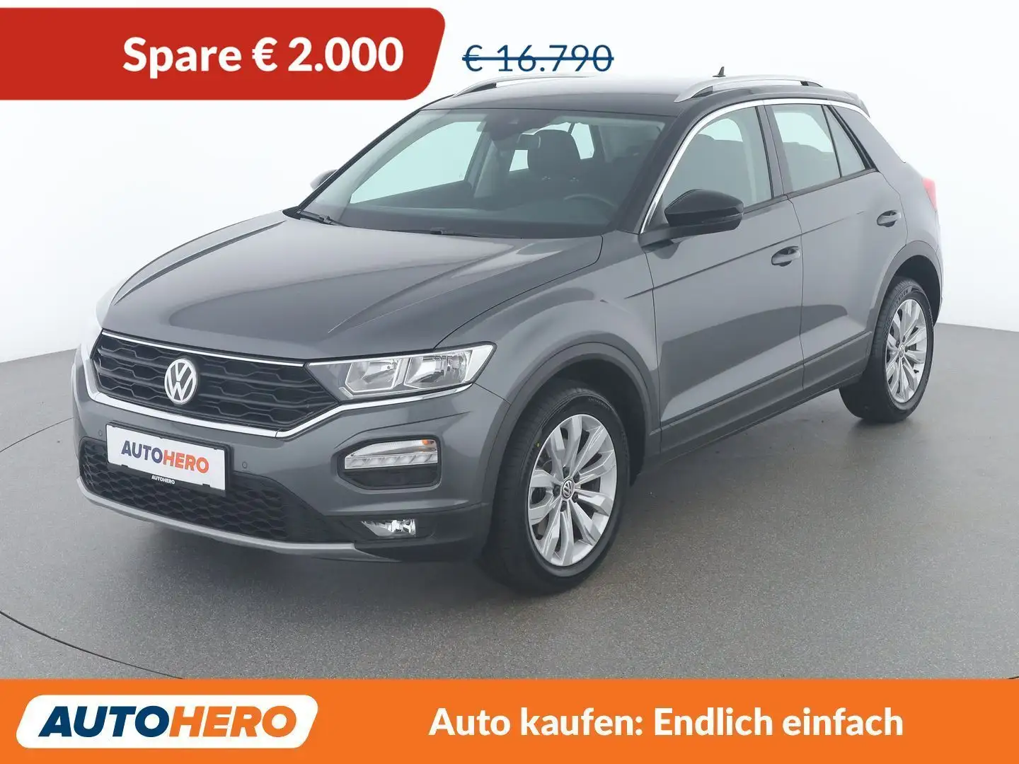 Volkswagen T-Roc 1.0 TSI Design Grau - 1