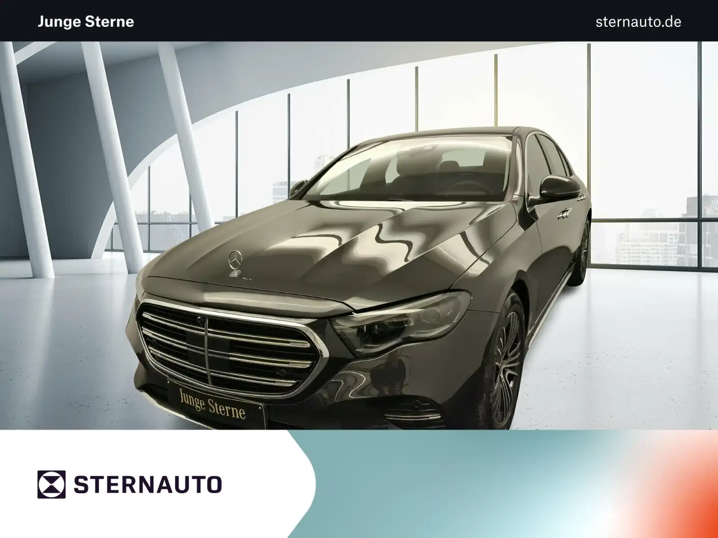 Mercedes-Benz E 200 E 200 4M Exclusive Superscreen Airmatic Akustik Grau - 1