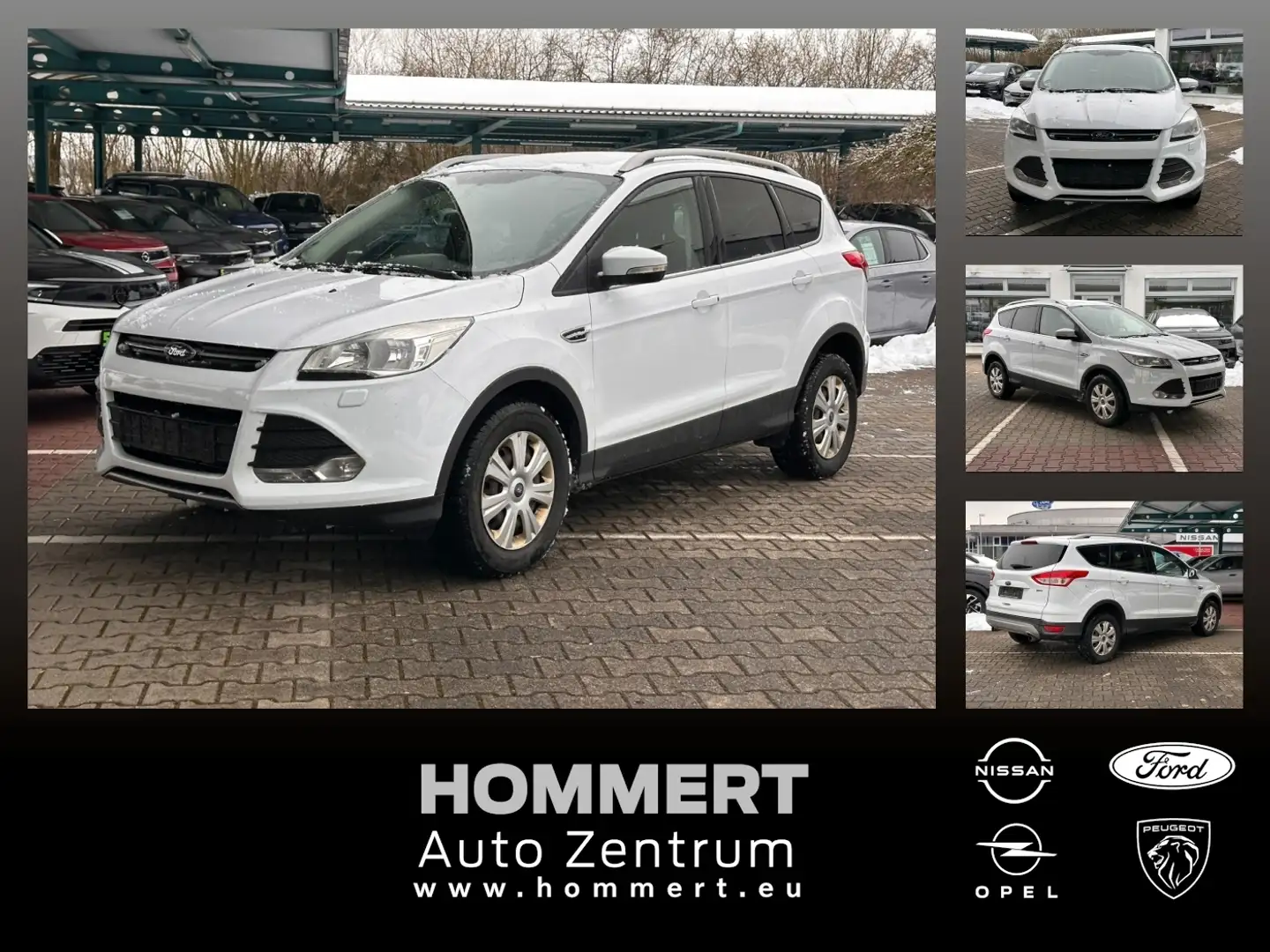 Ford Kuga 1.6 EcoBoost Trend *Sitzh.*Tempomat*LM* Weiß - 1