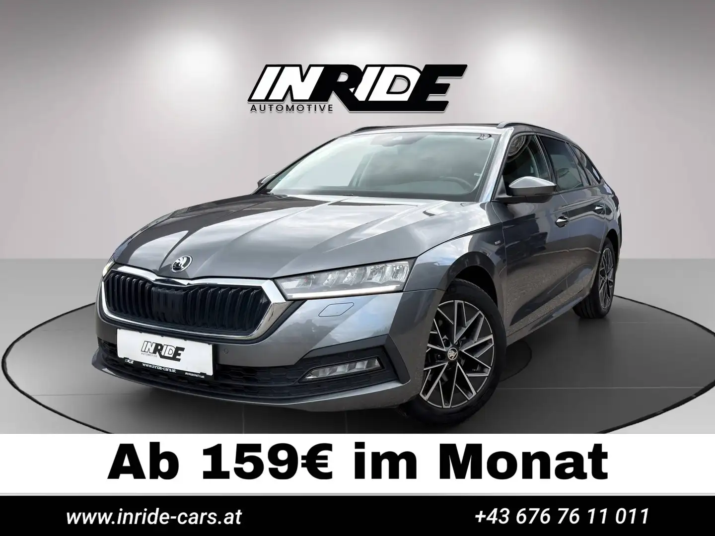 Skoda Octavia 2.0 TDI DSG *Virtual*Navi*MassageSitz*Anhänger Grau - 1