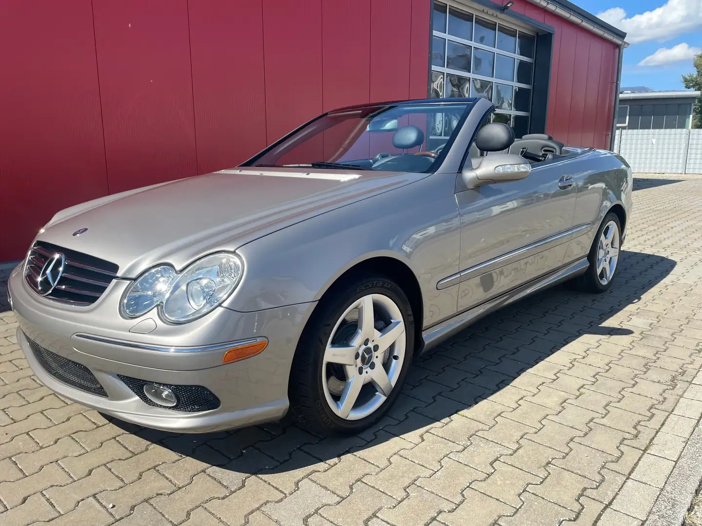 Mercedes-Benz CLK 500 AMG, 1.HD, original 15.200 km, Neuzustand,Garantie Gris - 1