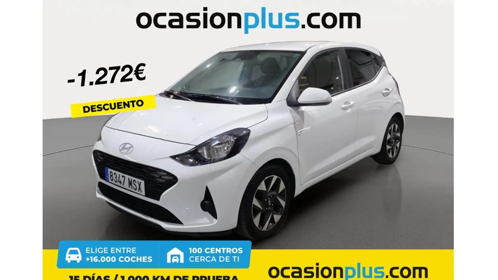 Hyundai i10 1.0 MPI Klass Blanc - 1