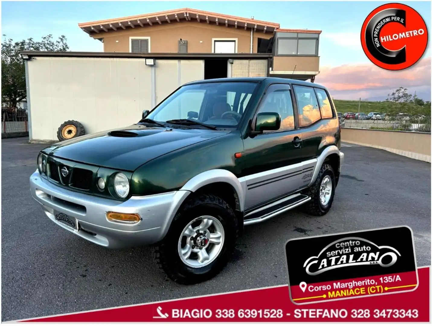 Nissan Terrano 2.7 Tdi 3 porte SE Verde - 1