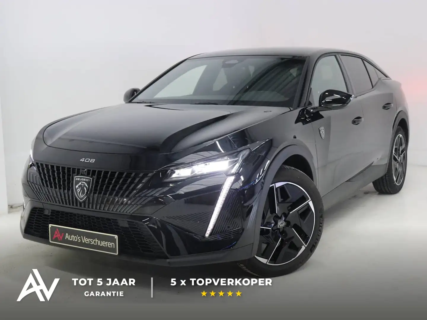 Peugeot 408 GT 1.2 PureTech 130 Aut. ** 360° | ACC | Navi/C... Чорний - 2