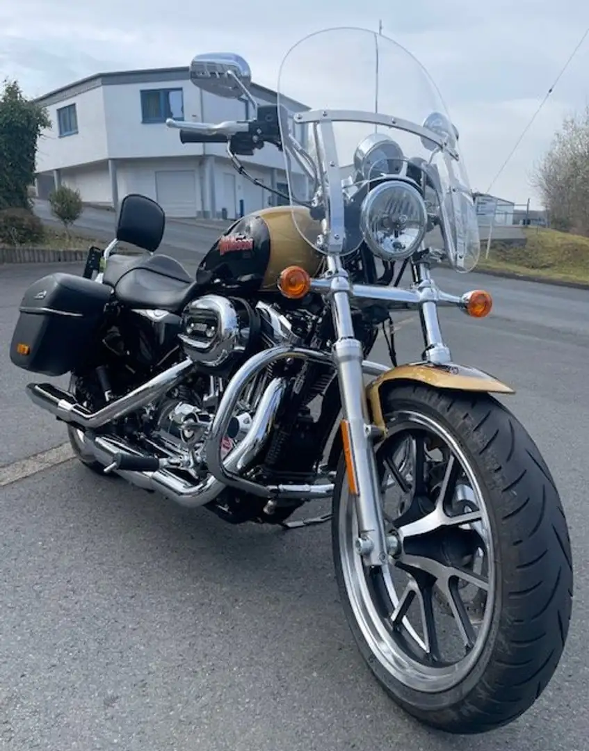 Harley-Davidson Superlow 1200 T - Top Zustand - Top Ausstattung Auriu - 1