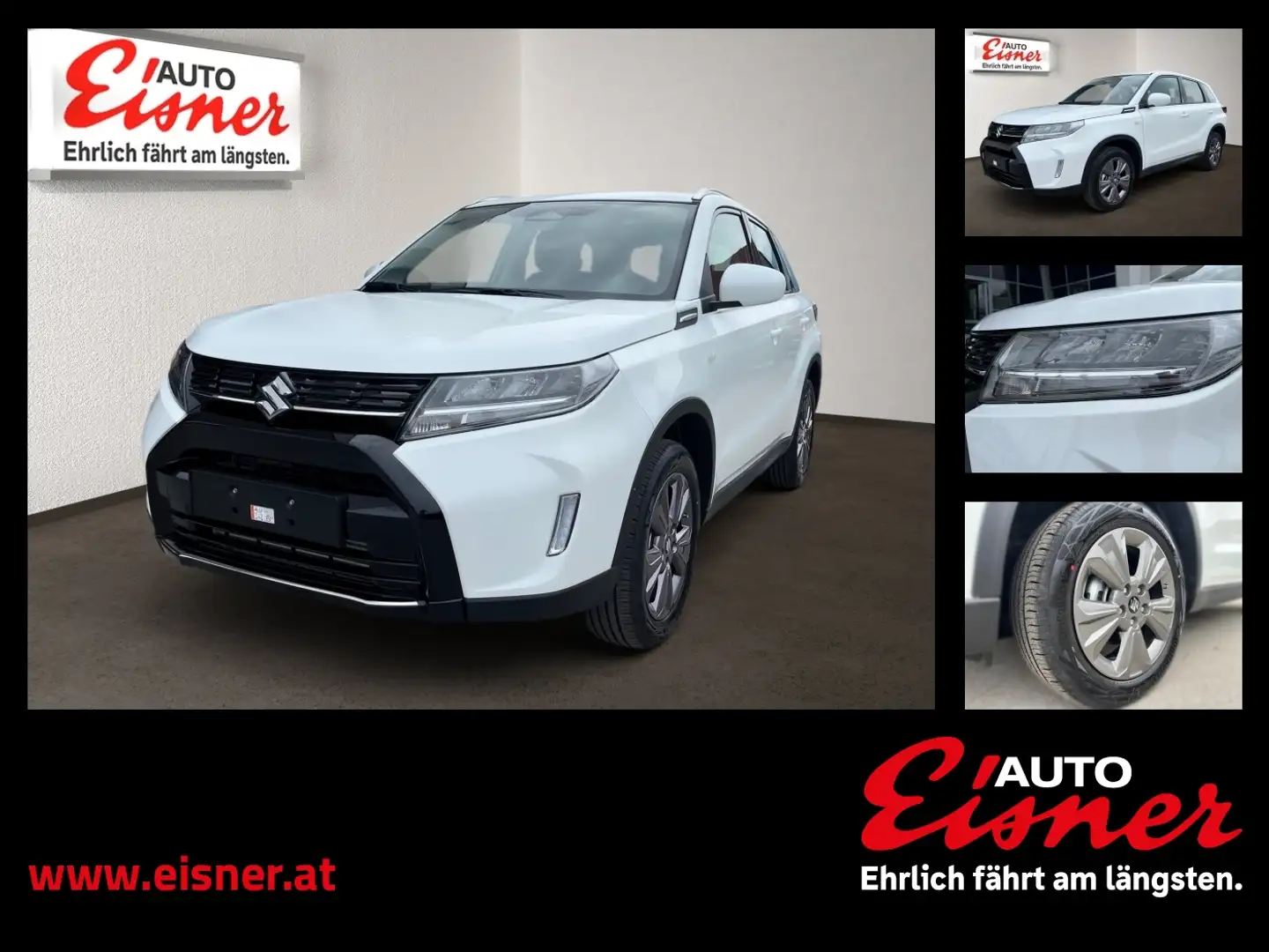 Suzuki Vitara 1.4 GL HYBRID CLEAR Tageszulassung ! Weiß - 1