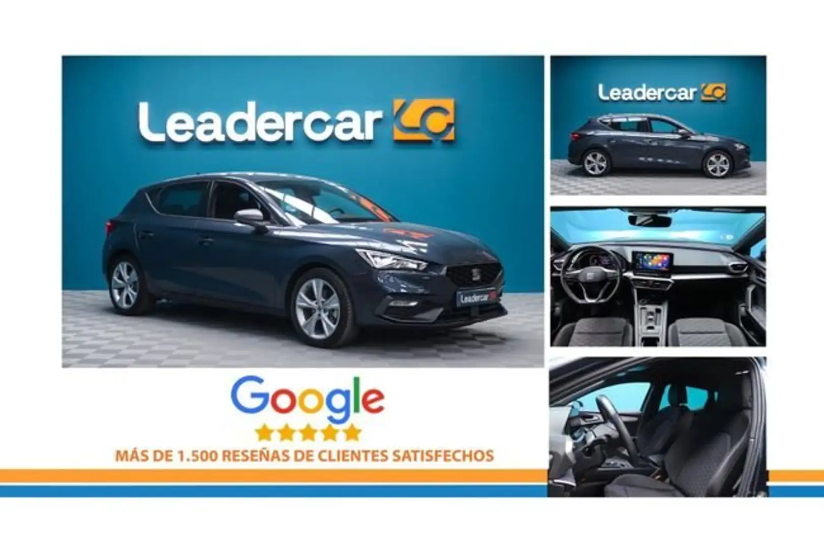 SEAT Leon 1.0 ETSI 110CV DSG-7 S&S FR 25 ANIV Gris - 2