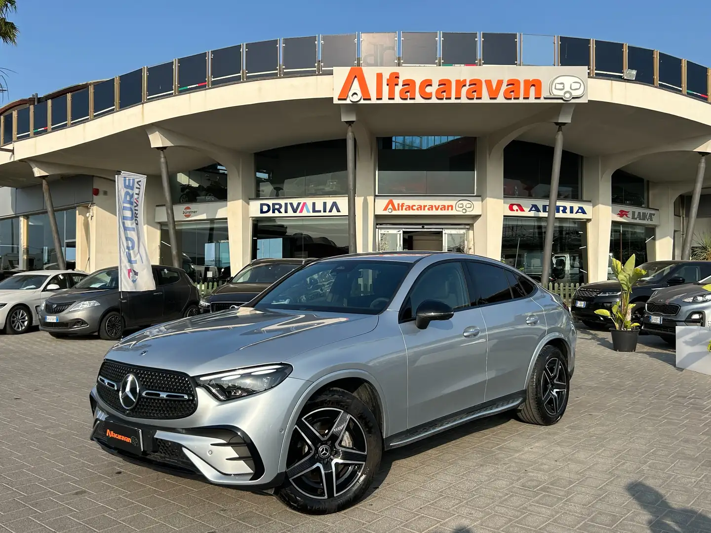 Mercedes-Benz GLC 220 GLC Coupe 220 d AMG Line Premium 4matic auto Argento - 1