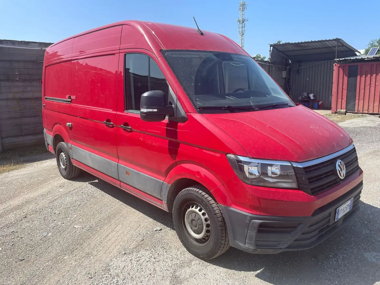 Volkswagen Crafter 2.0 TDI 140CV L3H3 Rood - 1