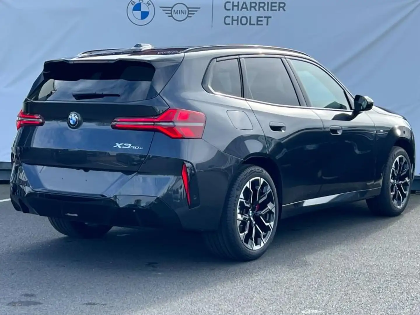 BMW X3 xDrive30e 299ch M Sport Gris - 2