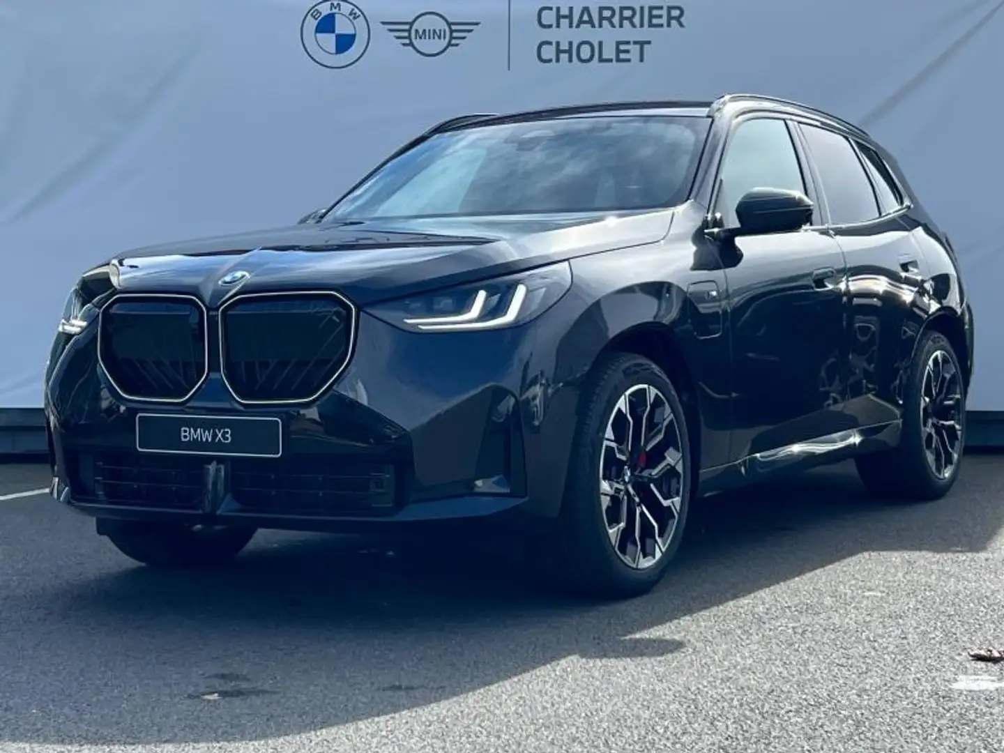 BMW X3 xDrive30e 299ch M Sport Gris - 1