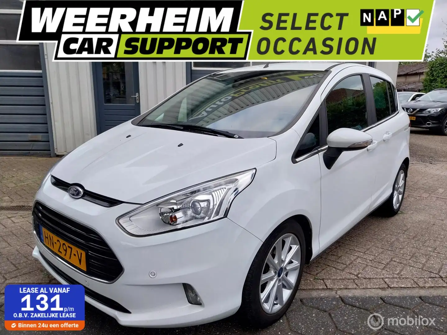 Ford B-Max 1.0 EcoBoost Titanium|Navi|AUR cam|Trekhaak Blanco - 1