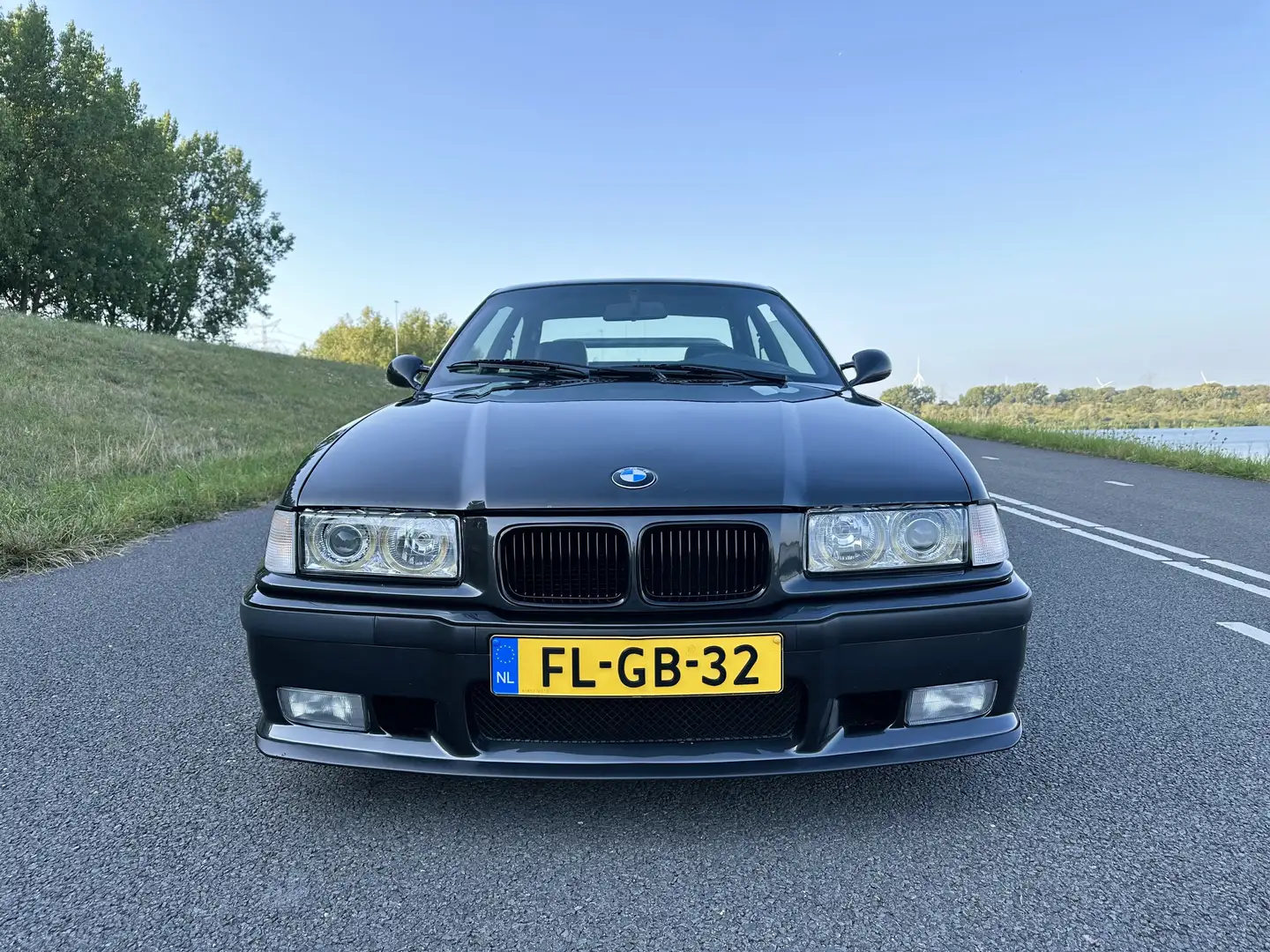 BMW 325 e36 coupe handgechakeld 1992 oldtimer Gris - 2