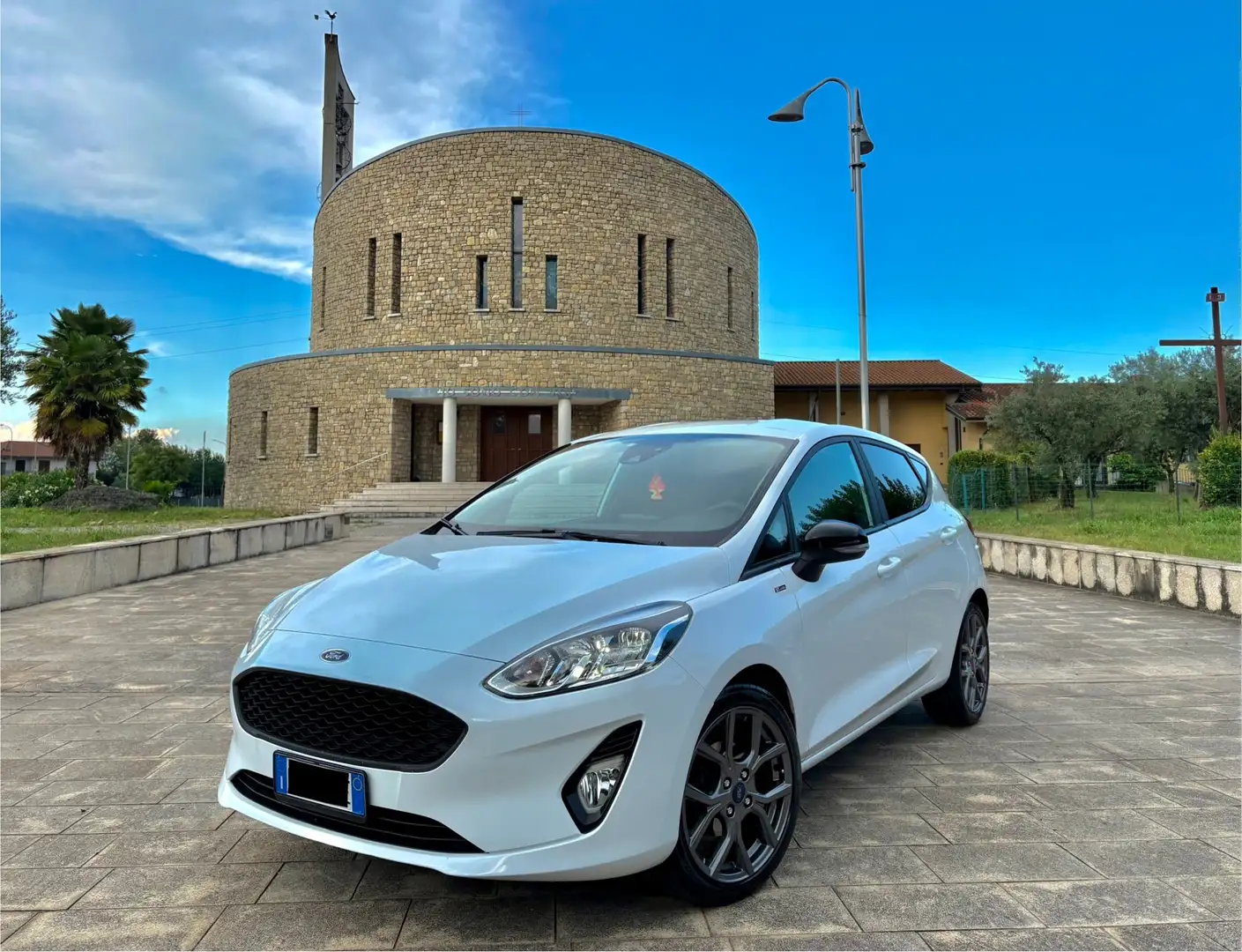 Ford Fiesta 1.5 ECOBLUE 86 CAVALLI ST-Line 5PORTE Bianco - 1