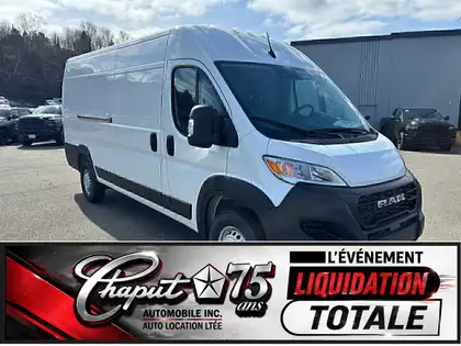White 2026 RAM ProMaster Van Front-Wheel Drive 9-Speed Automatic