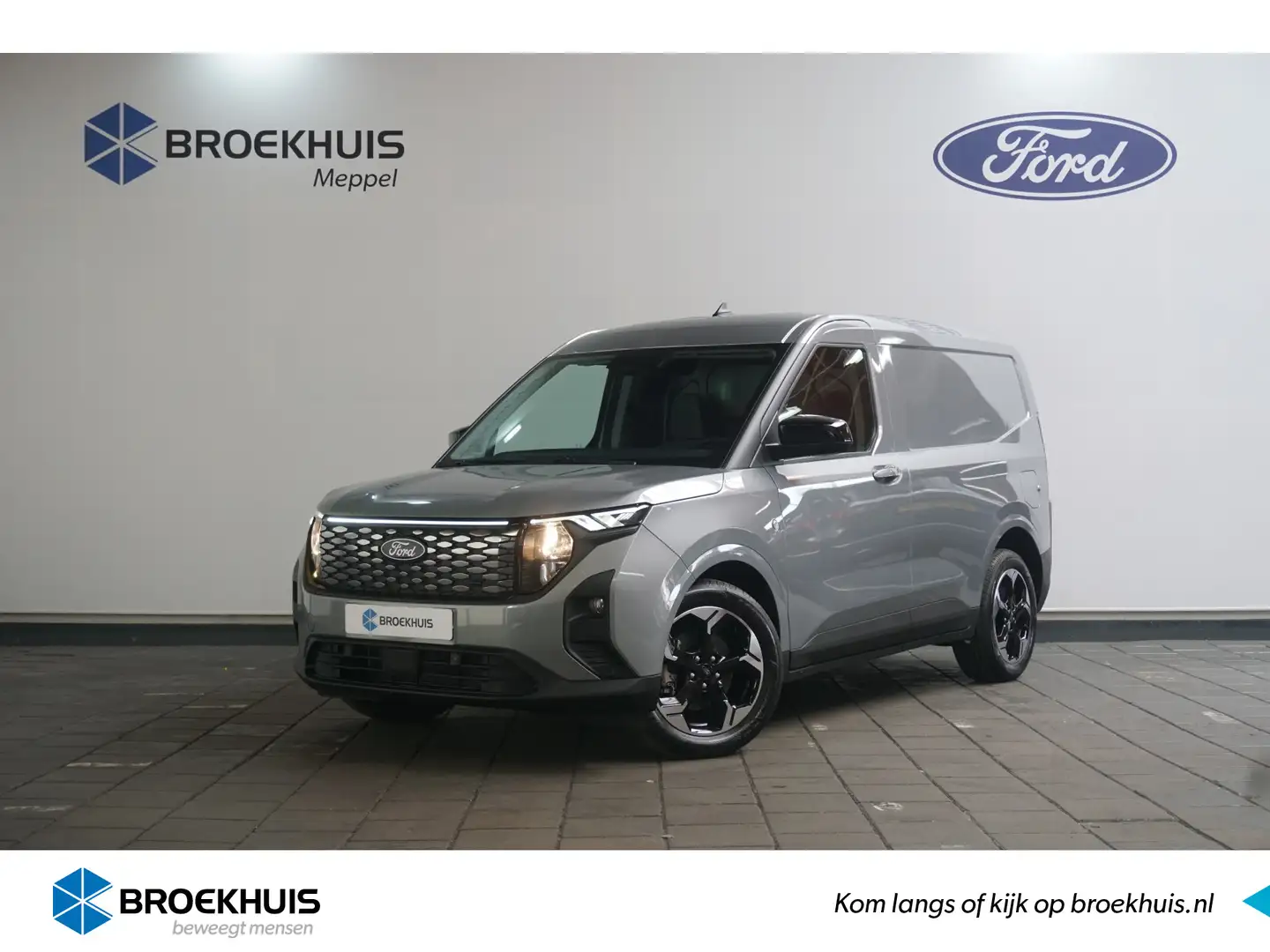 Ford Transit Courier E-Transit Limited 44 kWh | Voorraad, Snel Leverbaa Zilver - 1