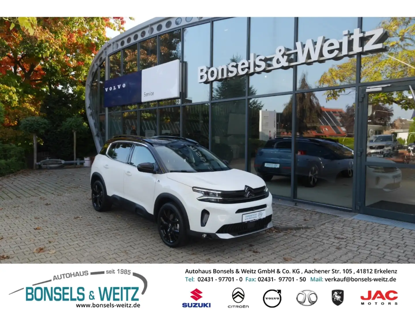 Citroen C5 Aircross Shine Pack Hybrid 225 Plug-In EU6d AIR SHINE+ PT22 Weiß - 1