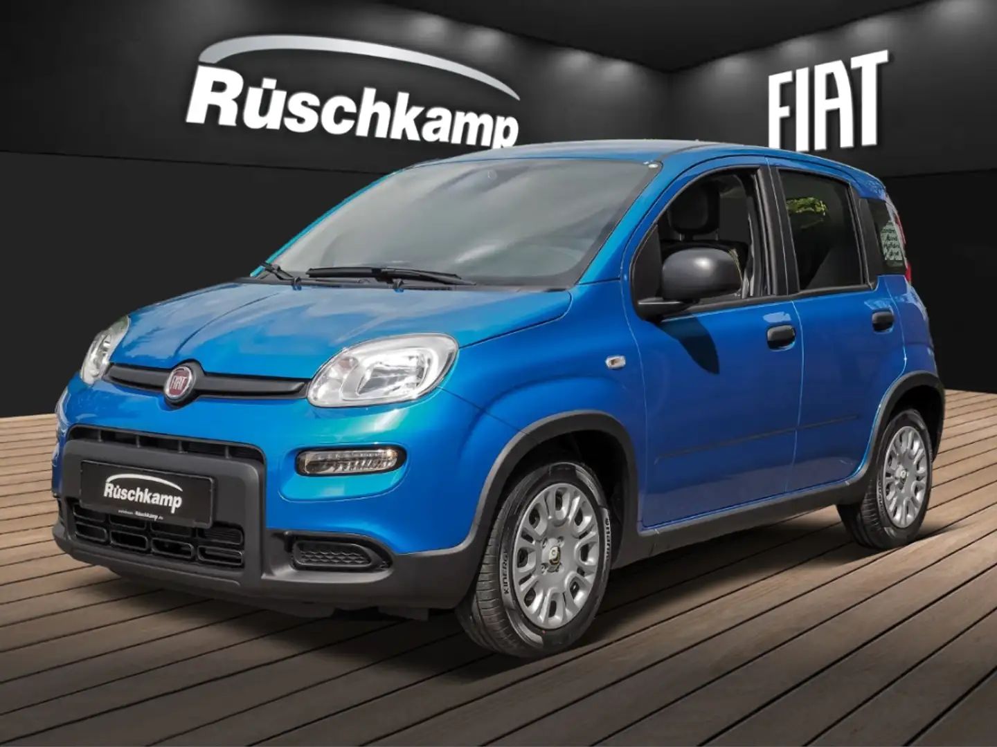 Fiat Panda Hybrid 1.0 Temp. DAB Klima DAB dig.Kombiinstr. Blu/Azzurro - 1