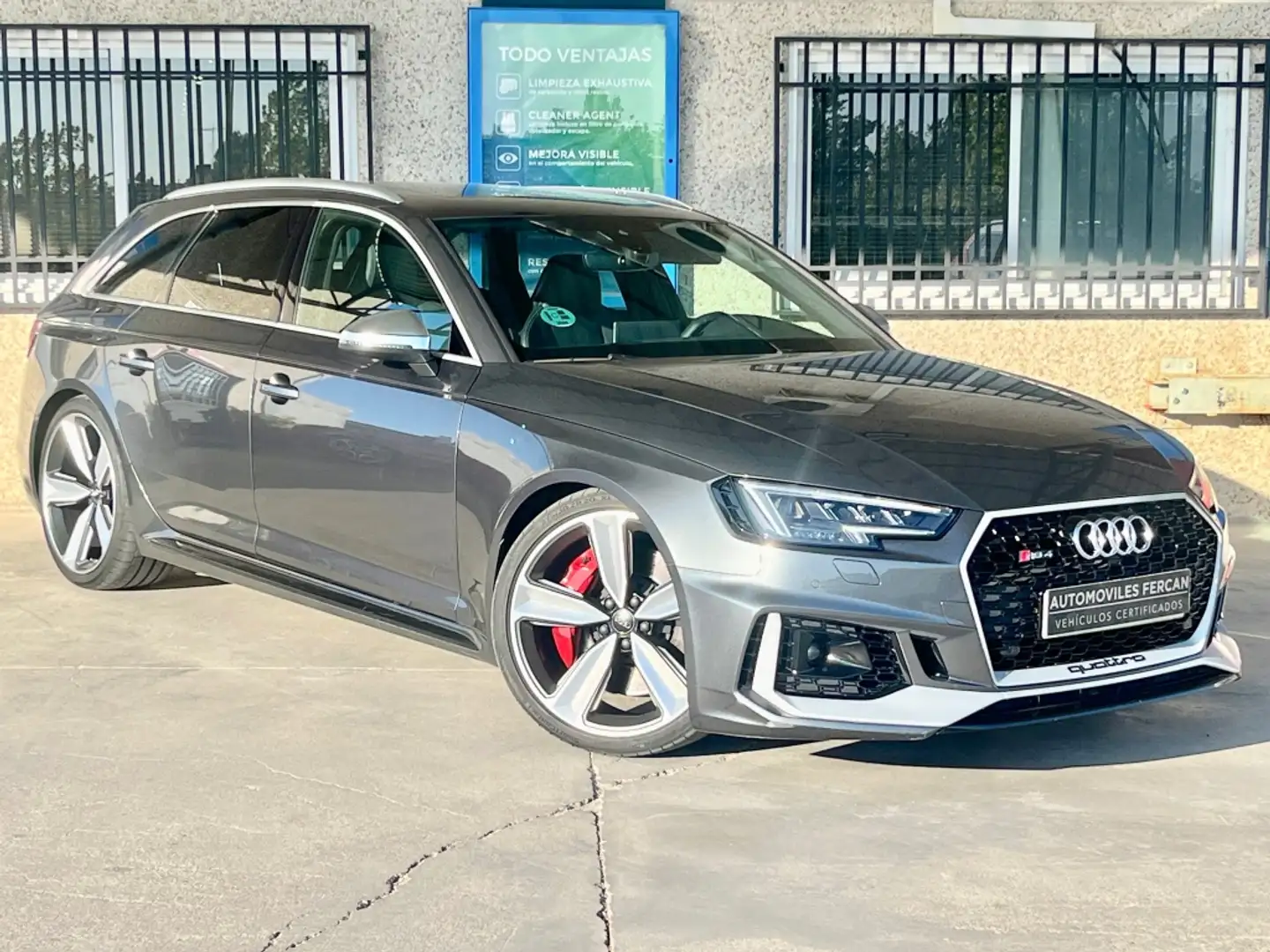 Audi RS4 Avant 2.9 TFSI quattro tiptronic Gris - 2