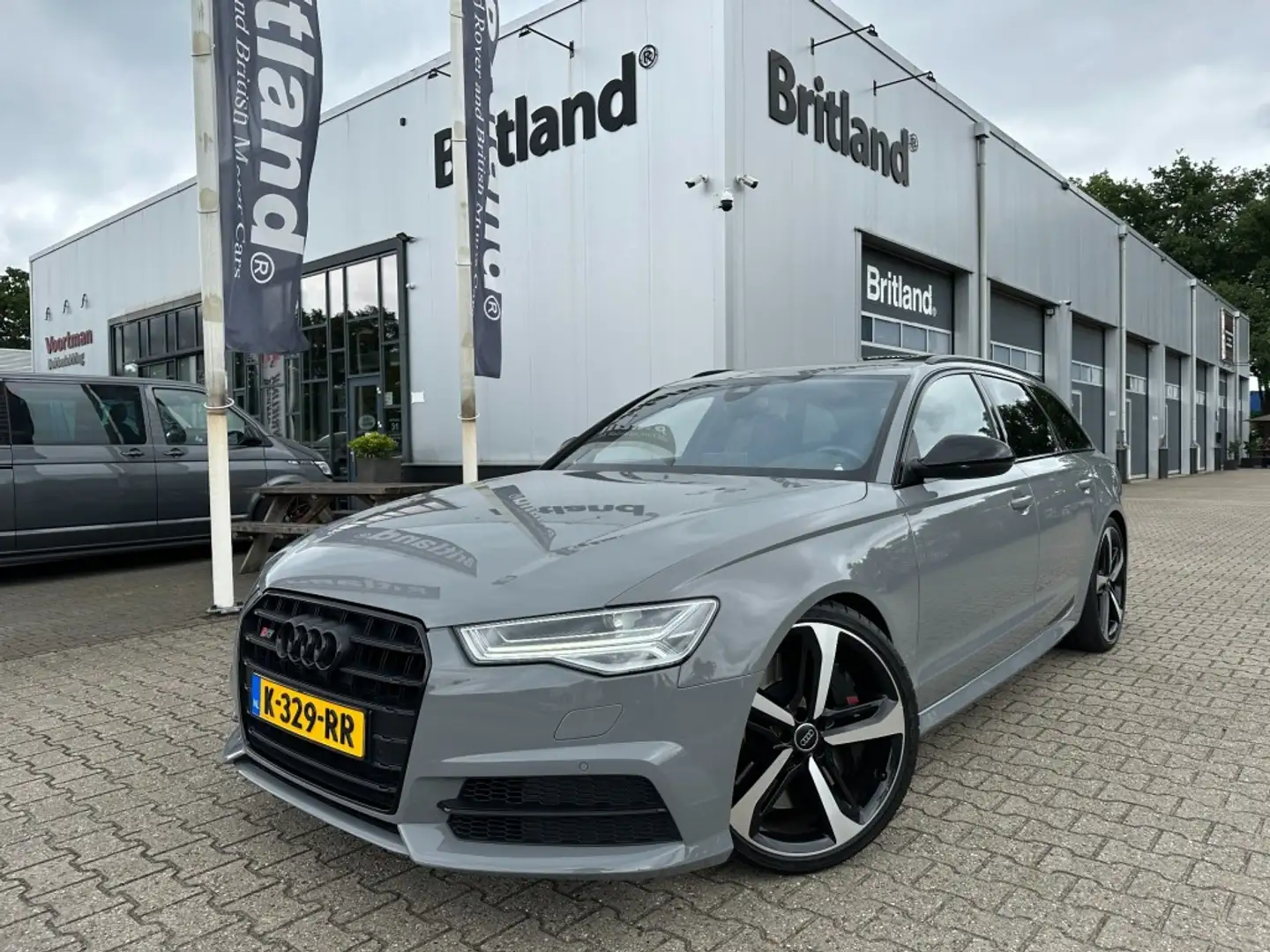 Audi S6 4.0 V8 TFSI 450PK 2018 *Pano *Luchtvering *B&O adv Grijs - 1
