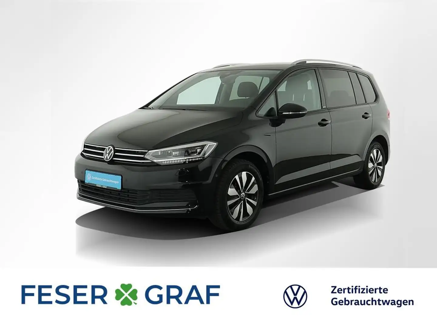 Volkswagen Touran MOVE 1.5 TSI DSG Navi IQ-LED Kamera ParkAssist Schwarz - 1