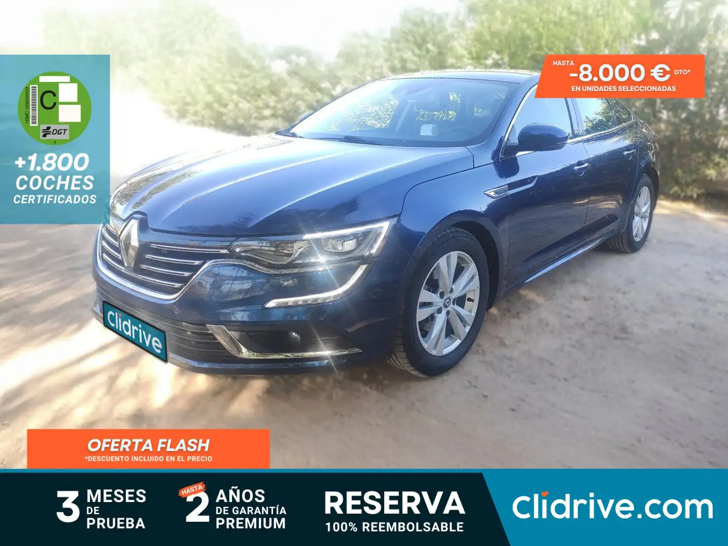Renault Talisman 1.6dCi Energy Zen EDC 96kW Azul - 1