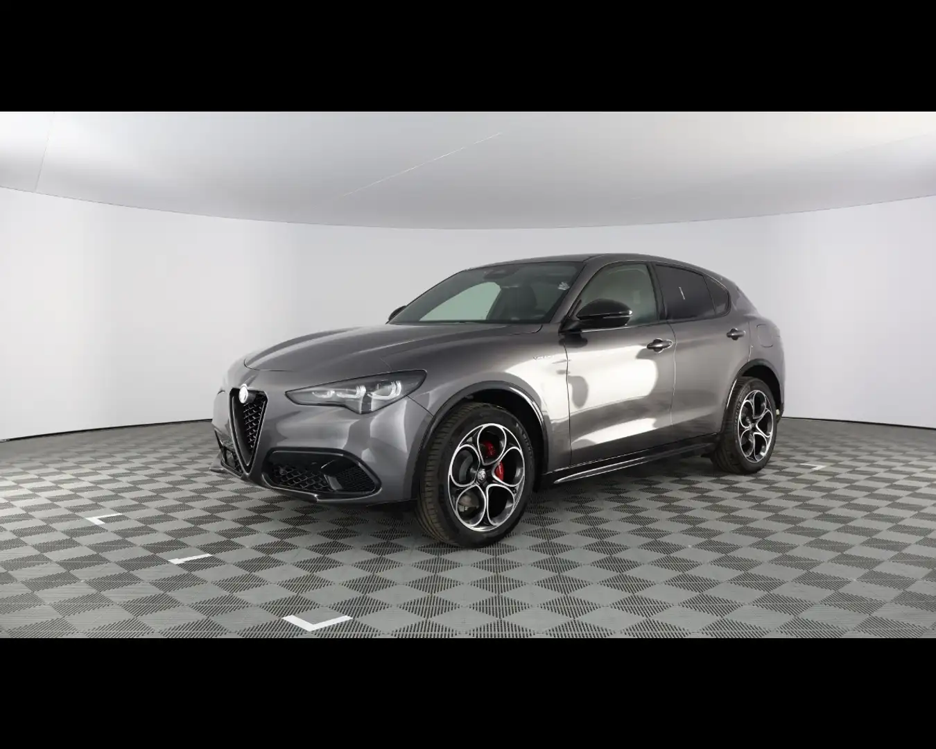 Alfa Romeo Stelvio 2.2 Turbo Veloce Grijs - 1