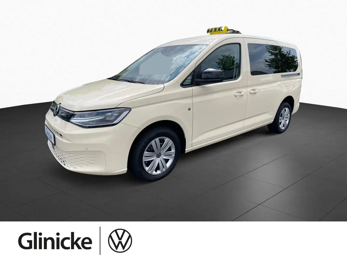 Volkswagen Caddy Taxi 2.0 TDI Taxameter Alarm LED Kame Beige - 1