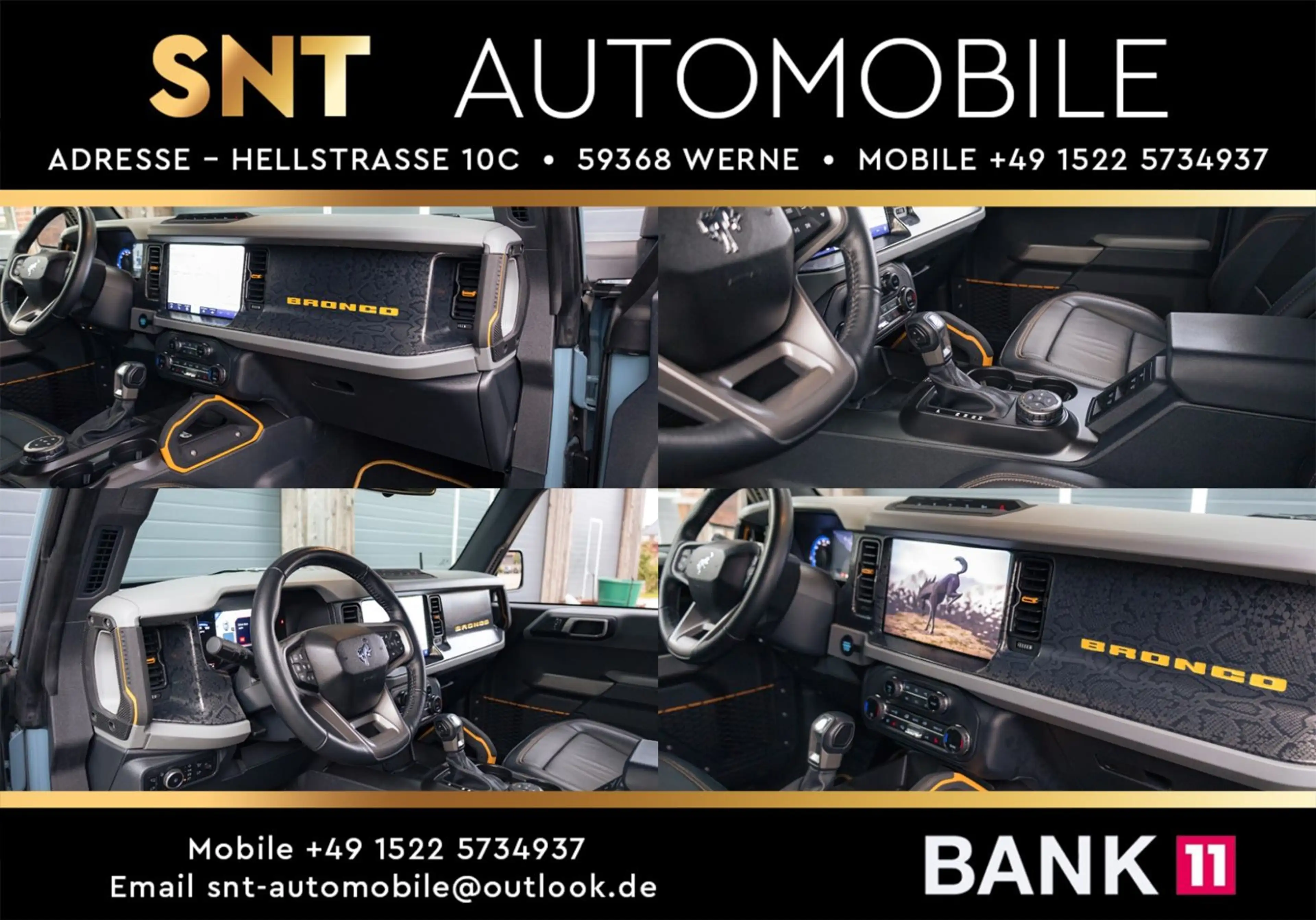 Ford Bronco 2.7l V6 BiTurbo Badland se-4WDAutomatik — photo 13