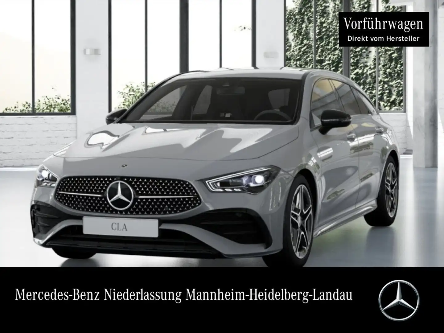 Mercedes-Benz CLA 180 AMG+NIGHT+360°+AHK+MULTIBEAM+TOTW+KEYLESS Grau - 1