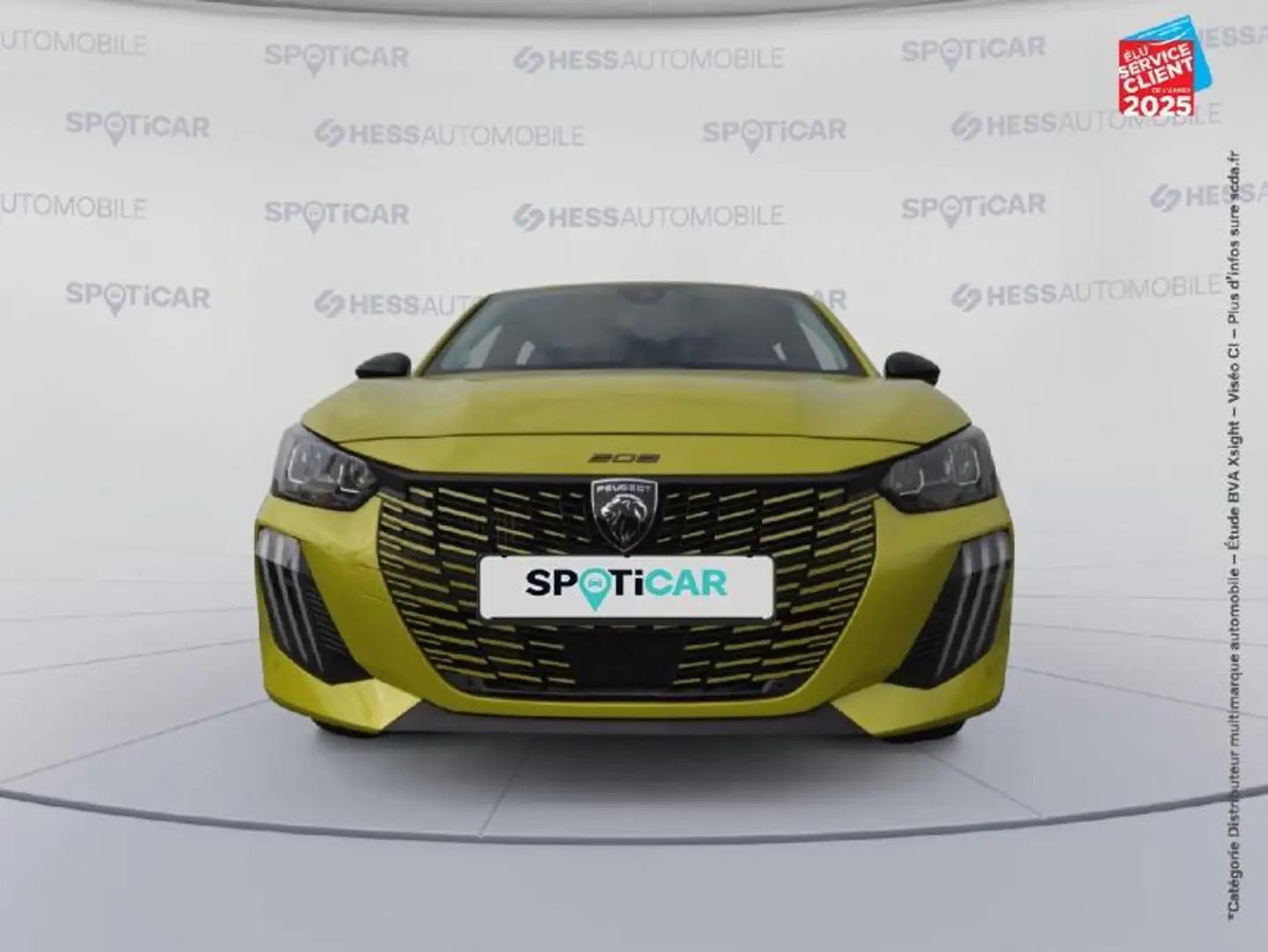 Peugeot 208 1.2 100ch S\u0026S Allure Jaune - 2