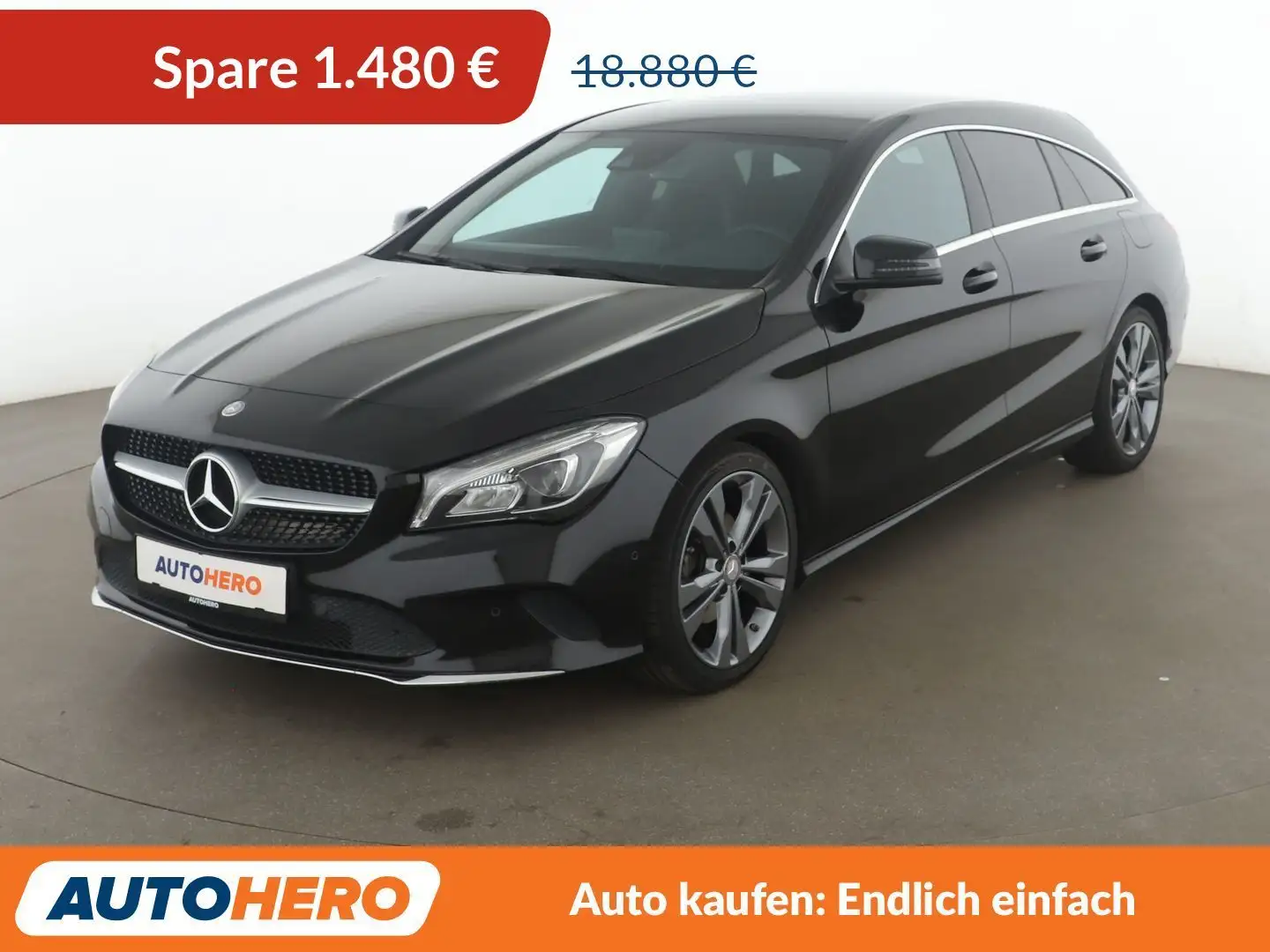 Mercedes-Benz CLA 180 Shooting Brake Urban Aut.*NAVI*CAM*LED*PDC*SHZ* Noir - 1