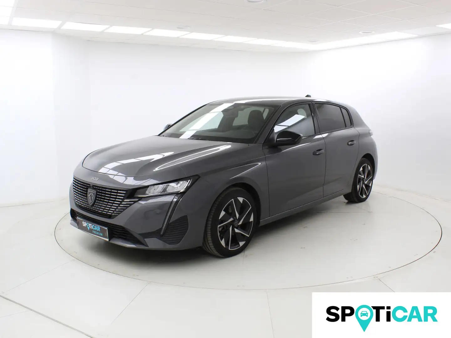 Peugeot 308 1.5 BlueHDi S&S Allure EAT8 130 Gris - 2