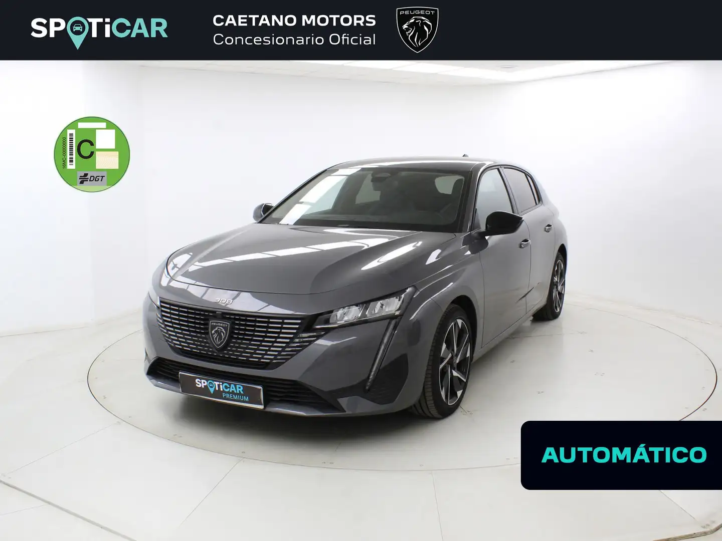 Peugeot 308 1.5 BlueHDi S&S Allure EAT8 130 Gris - 1