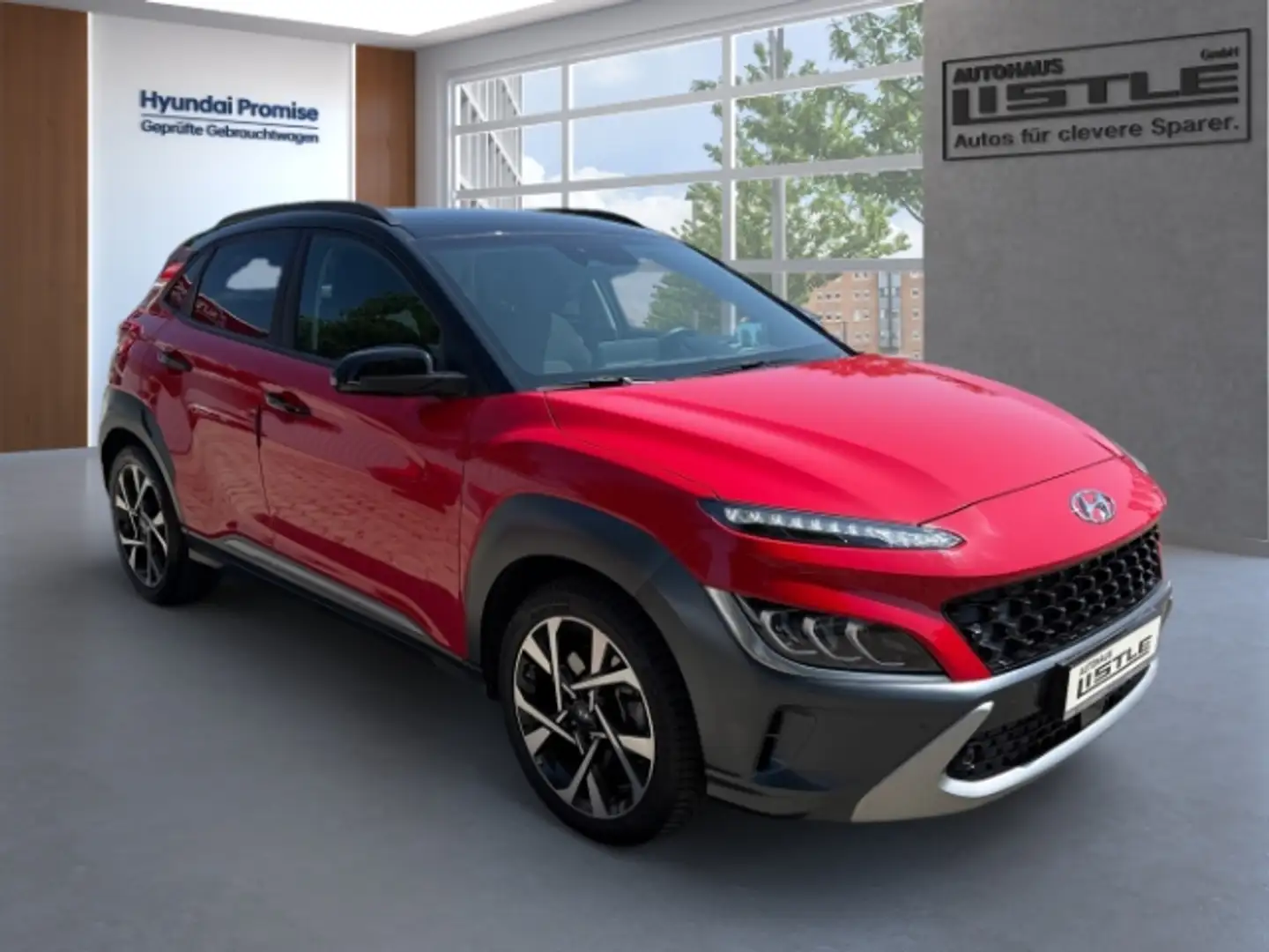 Hyundai KONA Prime 2WD 1.6 T-GDI +NAVI+PDC+RFK+KLIMA+ACC+UVM+ Nero - 2
