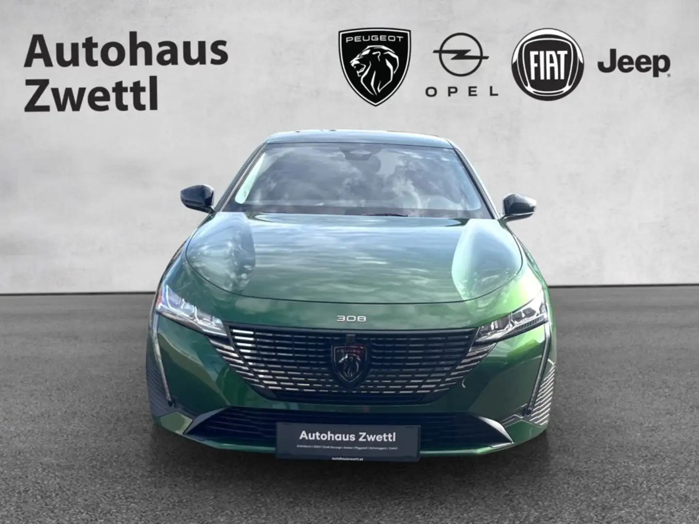 Peugeot 308 Allure BHDI 130 EAT8 Grün - 2