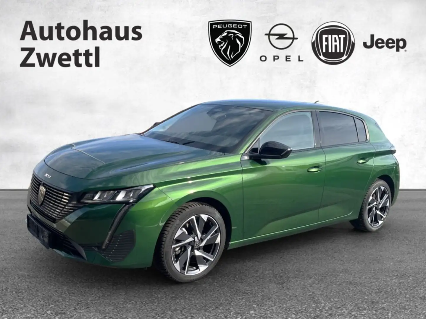 Peugeot 308 Allure BHDI 130 EAT8 Grün - 1