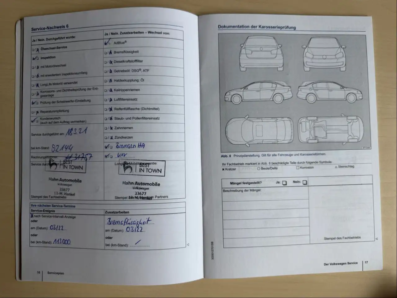 VOLKSWAGEN PASSAT 2.0 TDI 190ch HIGHLINE BVA Sièges chauffants Toit pano Caméra de recul Attelage Historique présent
