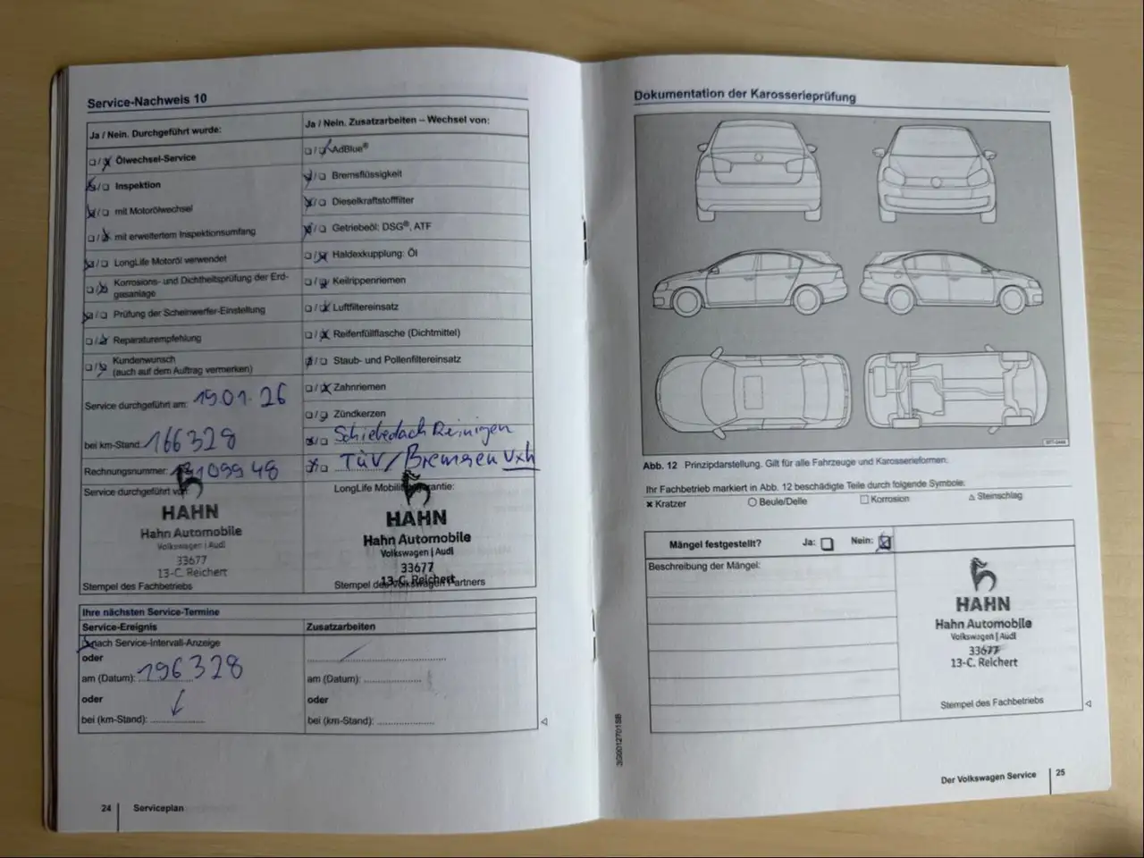 VOLKSWAGEN PASSAT 2.0 TDI 190ch HIGHLINE BVA Sièges chauffants Toit pano Caméra de recul Attelage Historique présent