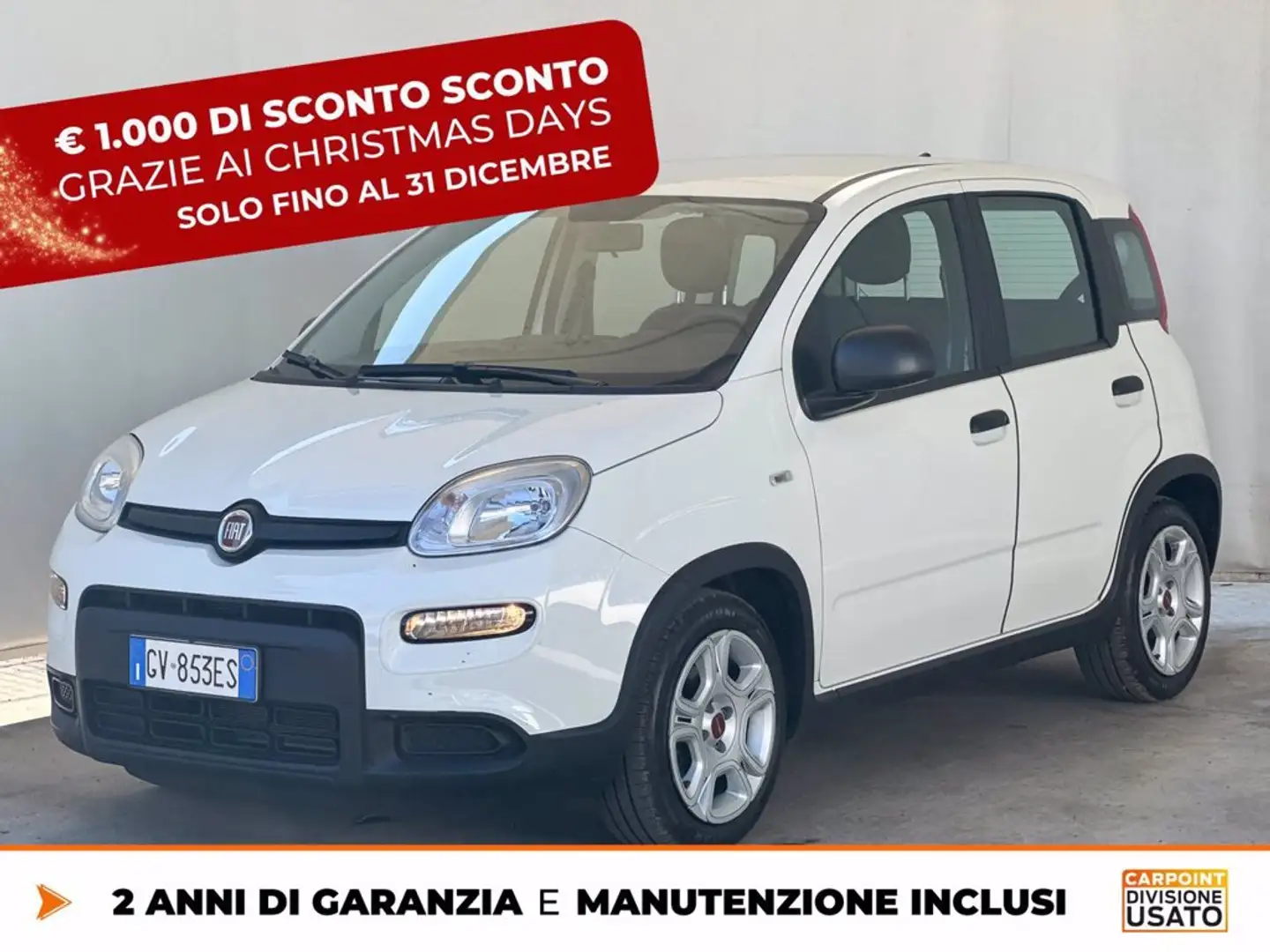 Fiat Panda 1.0 firefly hybrid s&s 70cv White - 1